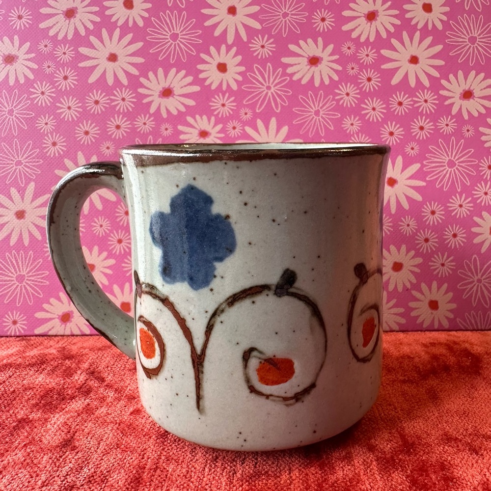 Vintage Otagiri Style Stoneware Mug 🐏♈️